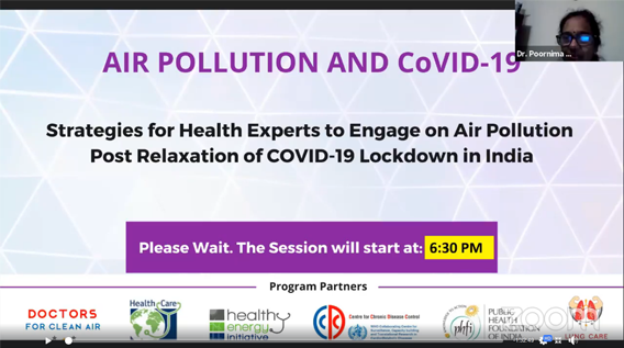 Webinar - Air Pollution & CoVID-19
